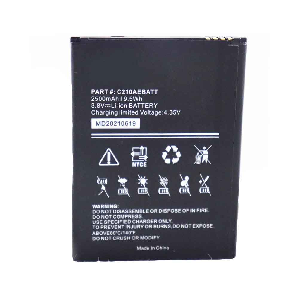 3.8V 2500mAh C210AEBATT Smartphone Battery for Wiko Life C210AE C210