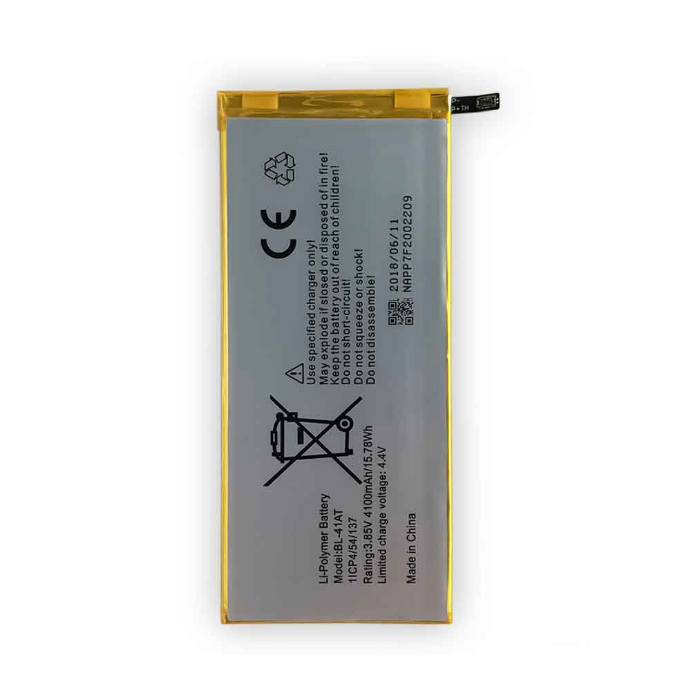 3.85V 4100mAh BL-41AT Smartphone Battery for Tecno PP7F Pro