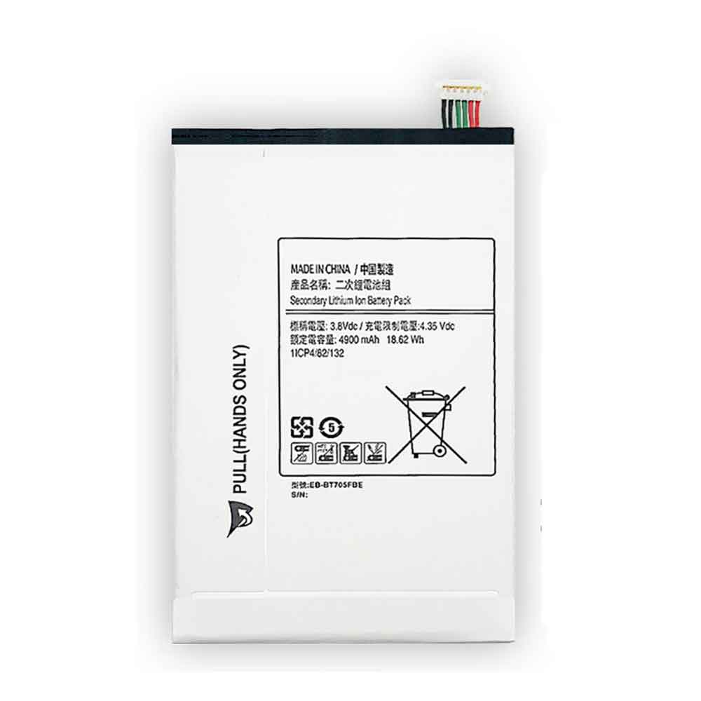 3.8V 4900mAh EB-BT705FBE Smartphone Battery for Samsung Galaxy Tab S 8.4 T700 T705