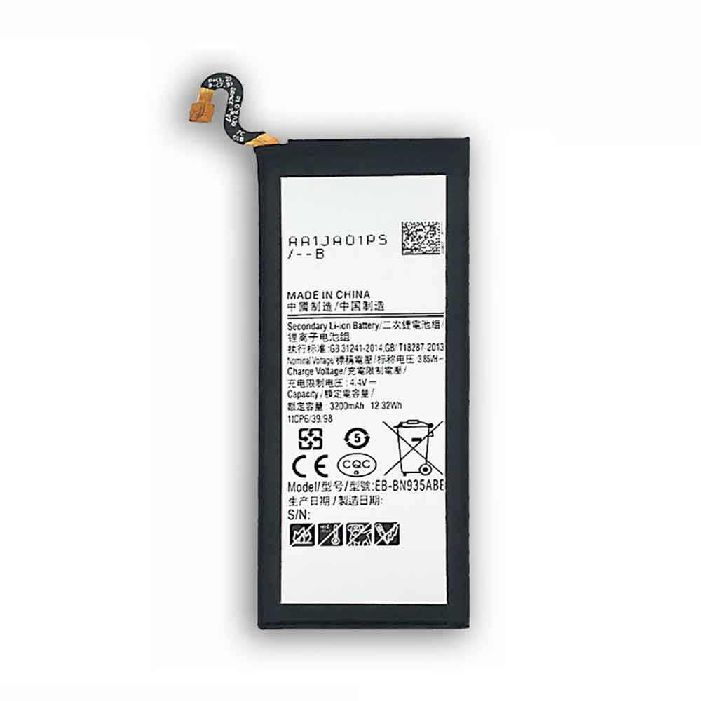 3.85V 3200mAh EB-BN935ABE Smartphone Battery for Samsung Galaxy Note 7 Fan Edition (FE) SM-N935