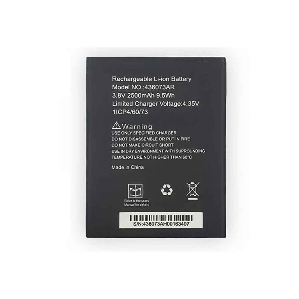 3.8V 2500mAh 436073AR Smartphone Battery for Neon 436073AR