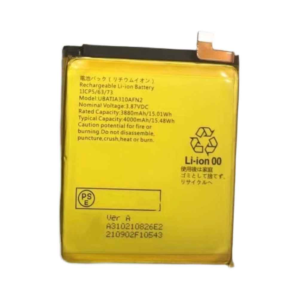 3.87V 4000mAh UBATIA310AFN2 Smartphone Battery for Sharp UBATIA310AFN2