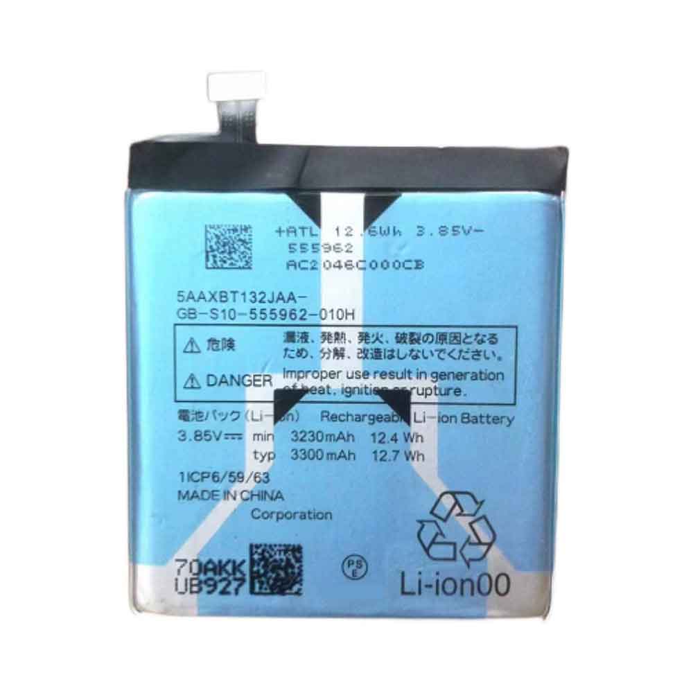 3.85V 3300mAh 5AAXBT132JAA Smartphone Battery for Kyocera 5AAXBT132JAA GB-S10-555962-010H