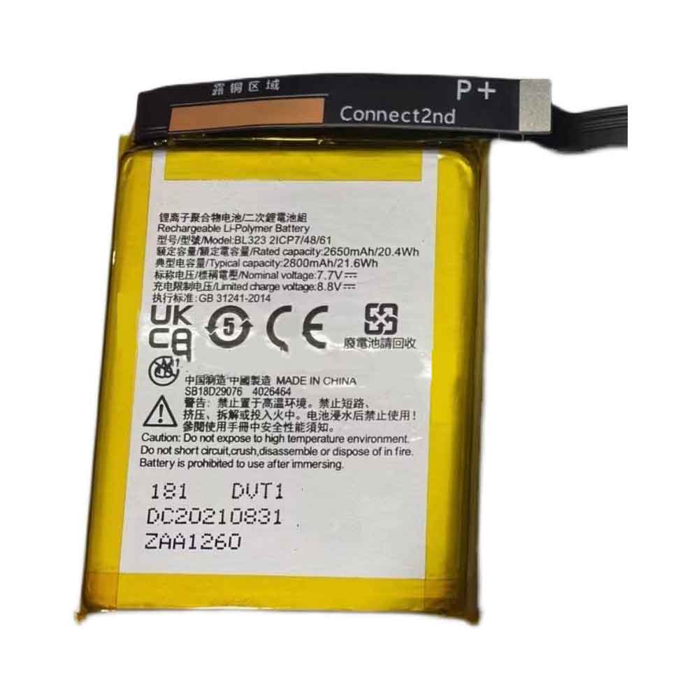 7.7V 2800mAh BL323 Smartphone Battery for Lenovo Legion Y90