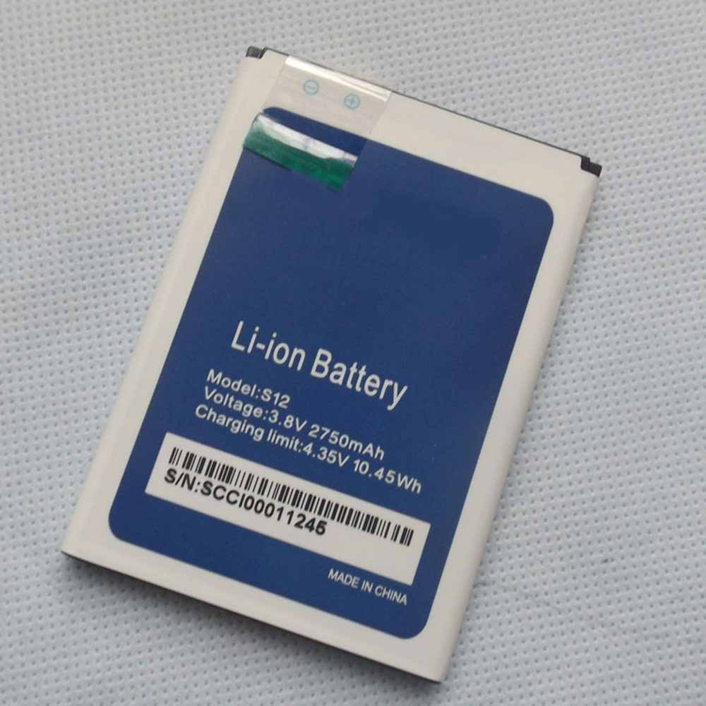 3.8V/4.35V 2750mAh/10.45WH S12 Smartphone Battery for HomTom S12