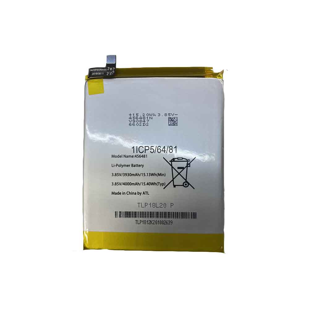 3.85V 3930mAh 15.13WH 456481 Smartphone Battery for Wiko TLP18H06 X800AS