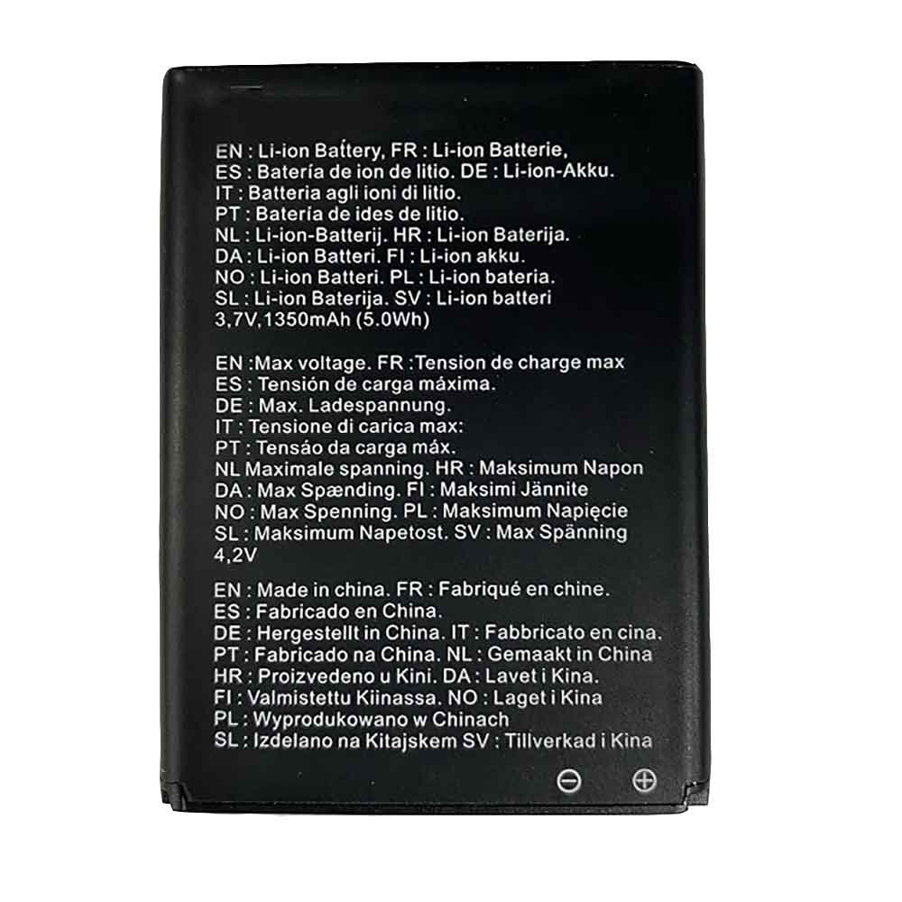 3.7V 4.2V 1350mAh 5.0WH Crosscall BA PO.SP13500 Replacement Battery