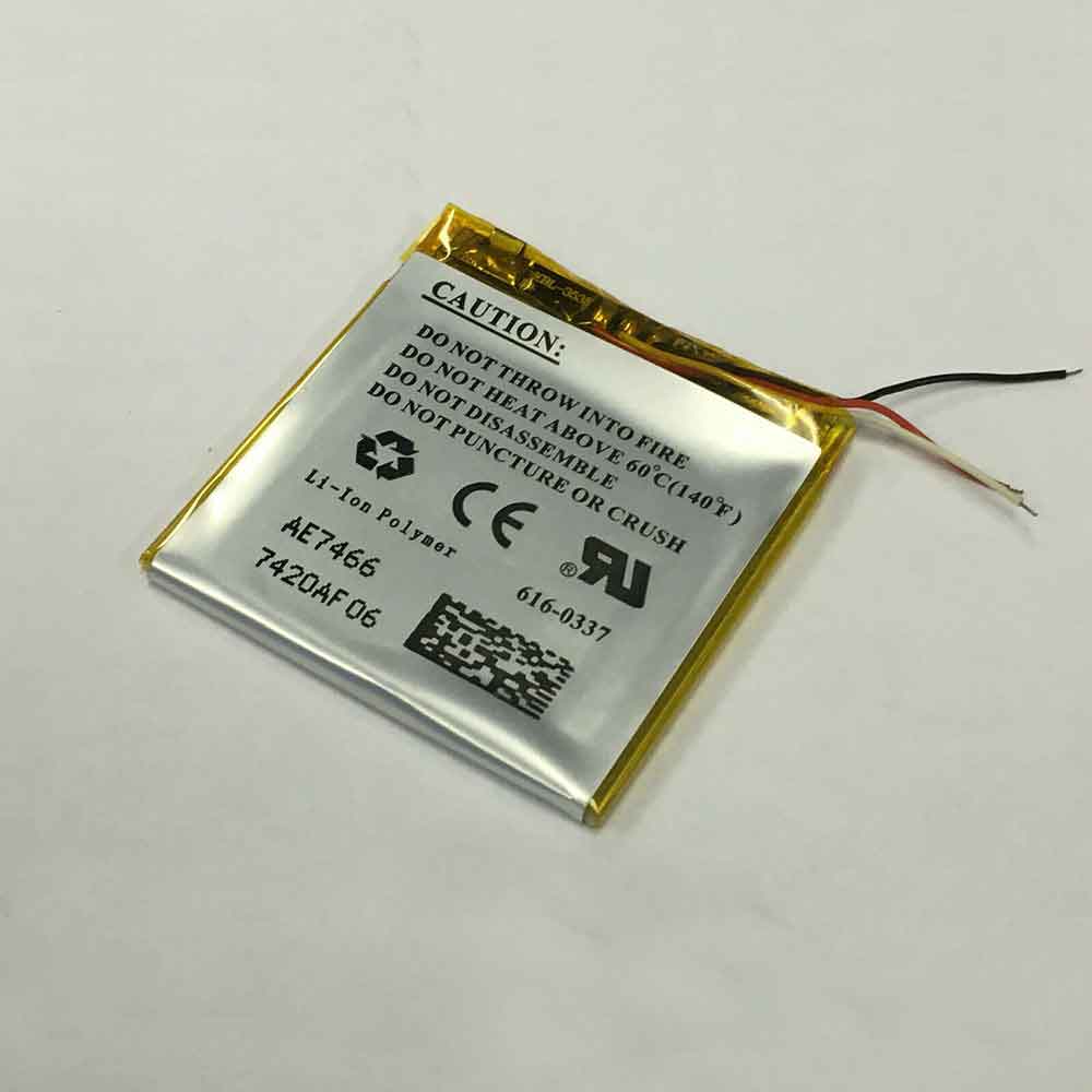 616-0337 400mAh Replacement battery for Apple iPod Nano 3rd Gen 3G 4GB 8GB