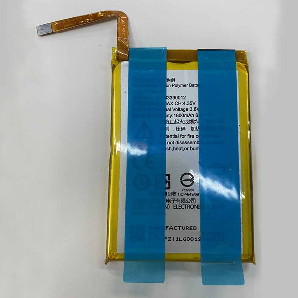 3.8V 4.35V 1800mAh 6WH Ulefone Zi1 Replacement Battery