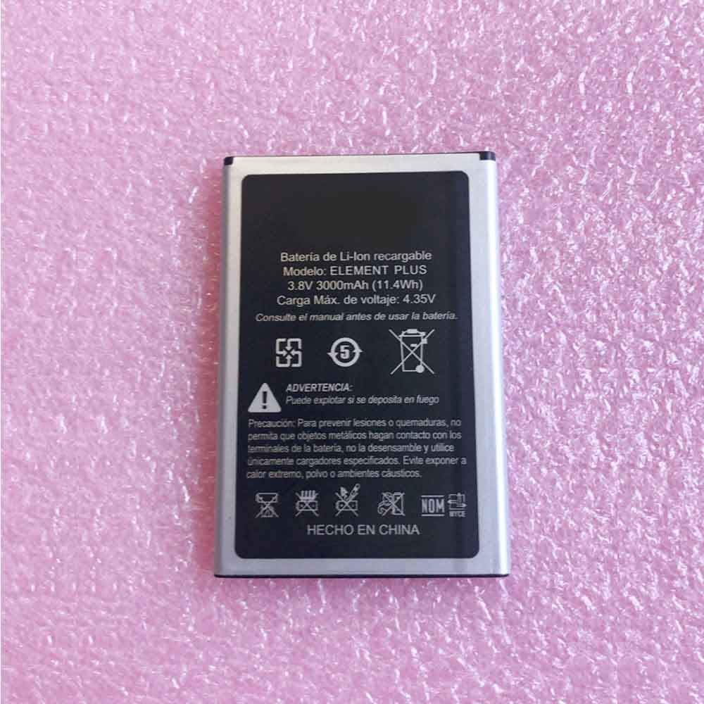 3.8V 4.35V 3000mAh 11.4WH ELEMENT-PLUS Smartphone Battery for Kalley Element Plus