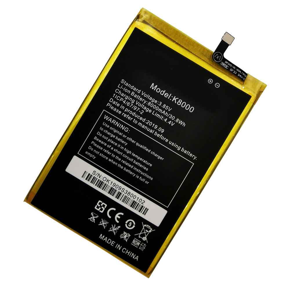 Oukitel K8000 battery