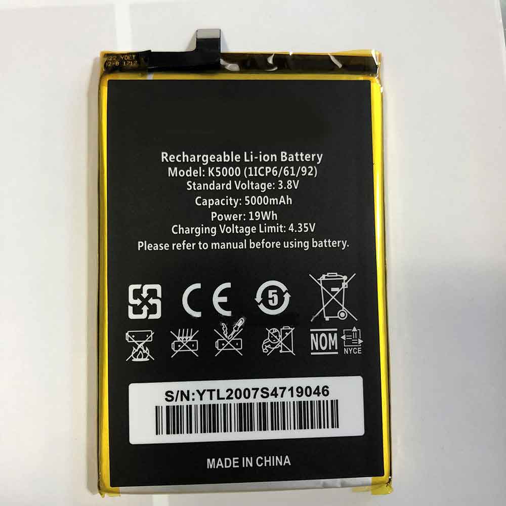 Oukitel K5000 battery