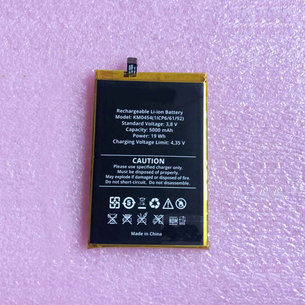 3.8V 4.35V 5000mAh 19WH KM0454 Smartphone Battery for Kruger&Matz Live 6+