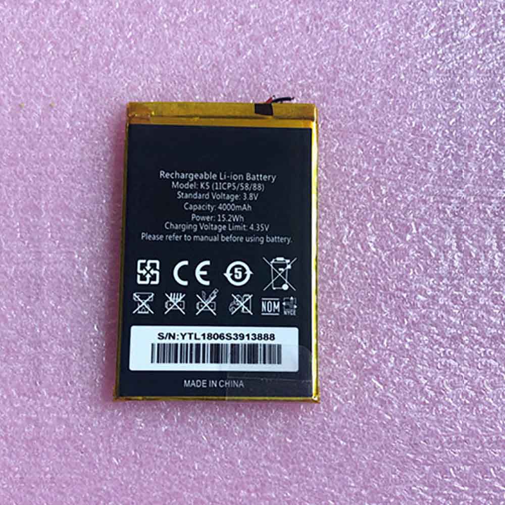 Oukitel K5 battery