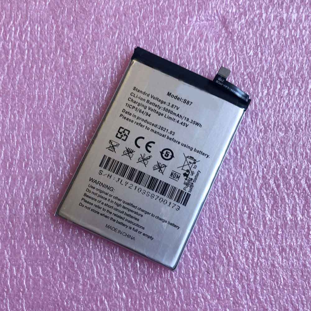 Oukitel S87 battery