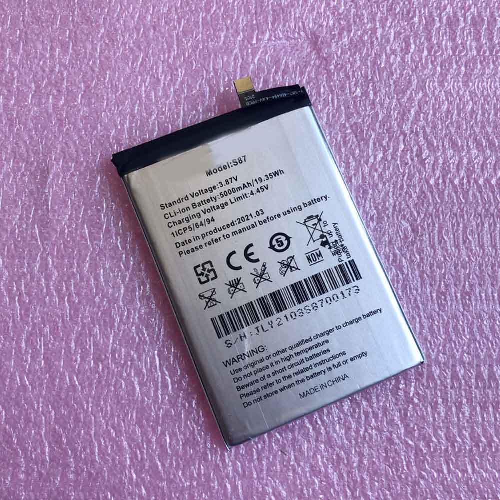 Oukitel S87 battery