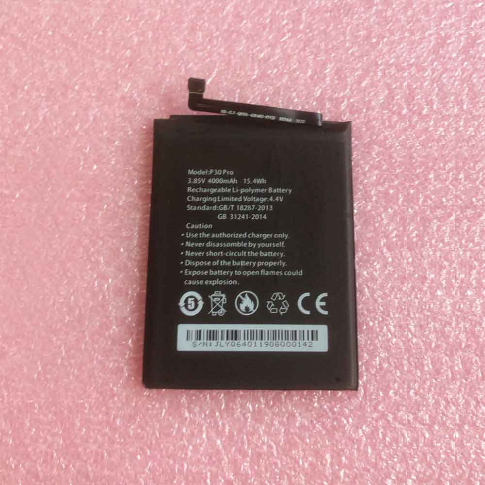 Homtom P30 Pro battery