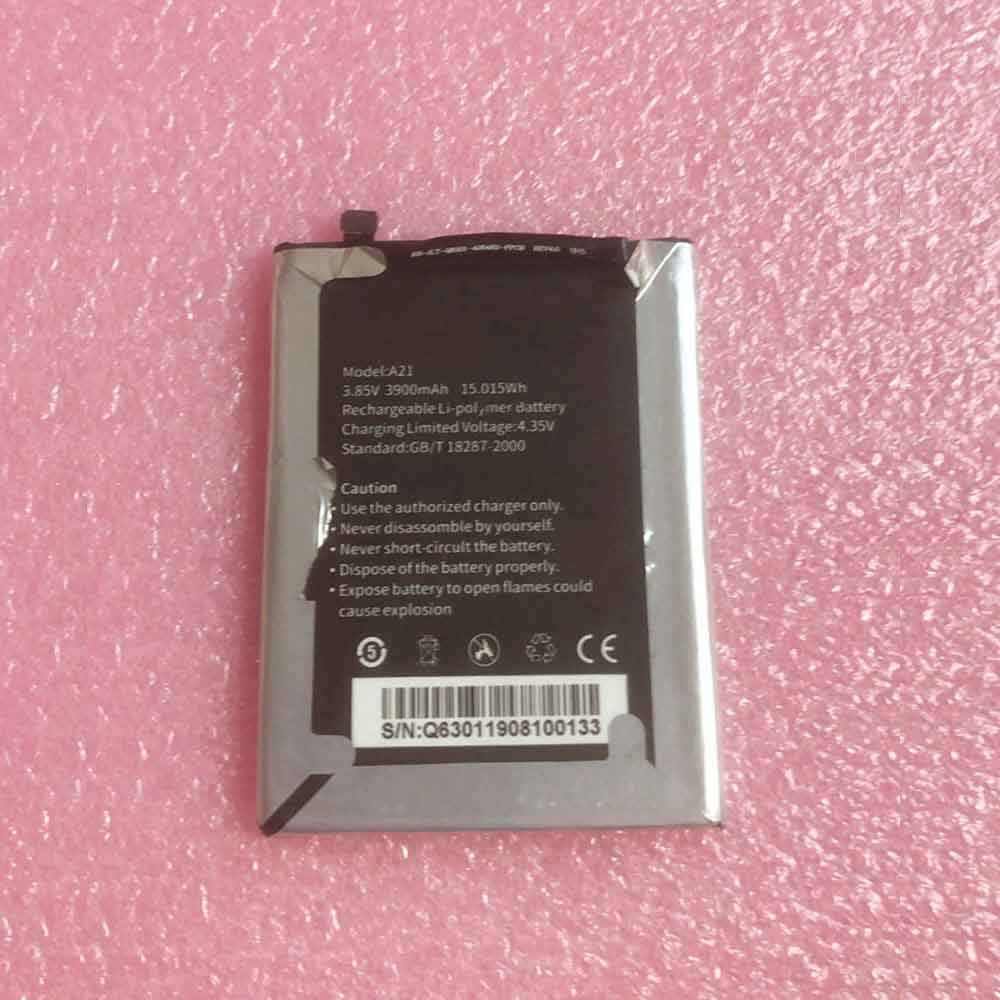 3.85V 4.35V 3900mAh 15.015WH A21 Smartphone Battery for Hiking A21