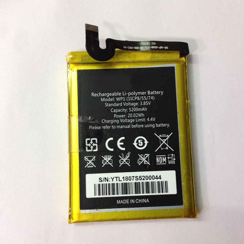 Oukitel WP1 battery