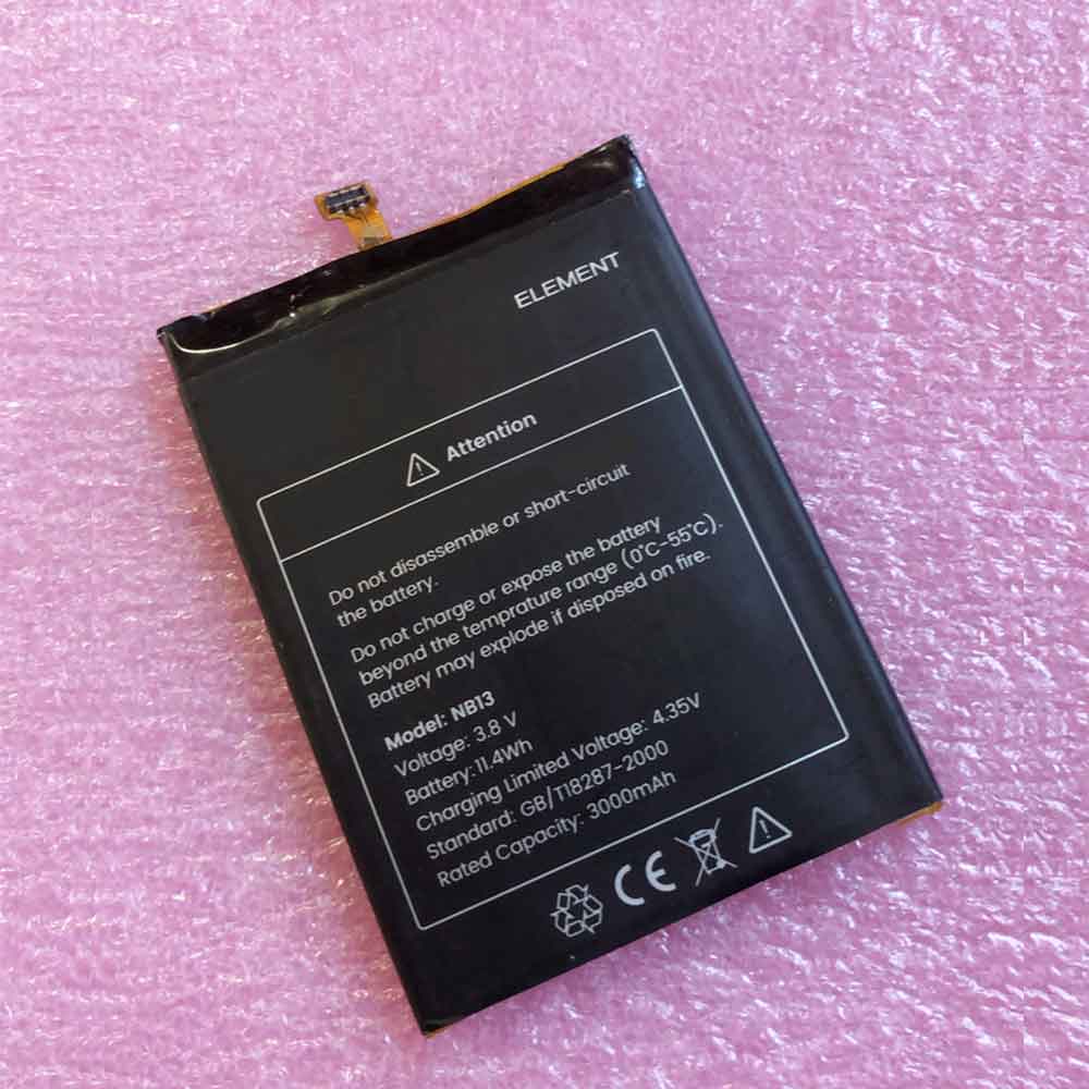 3.8V 4.35V 3000mAh 11.4WH NB13 Smartphone Battery for NOA NB13