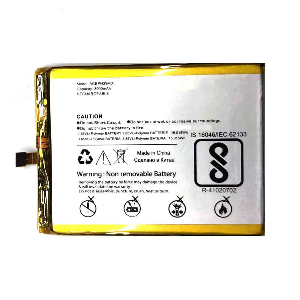 3.85V 3900mAh 15.015WH Micromax Canvas Juice 4 Q465 Replacement Battery
