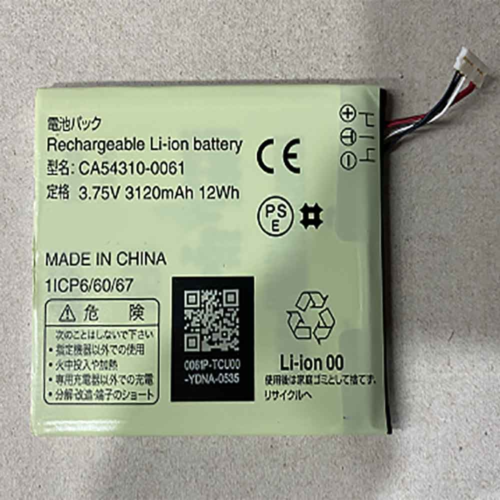 3.75V 3120mAh 12WH Fujitsu CA54310-0061 Replacement Battery