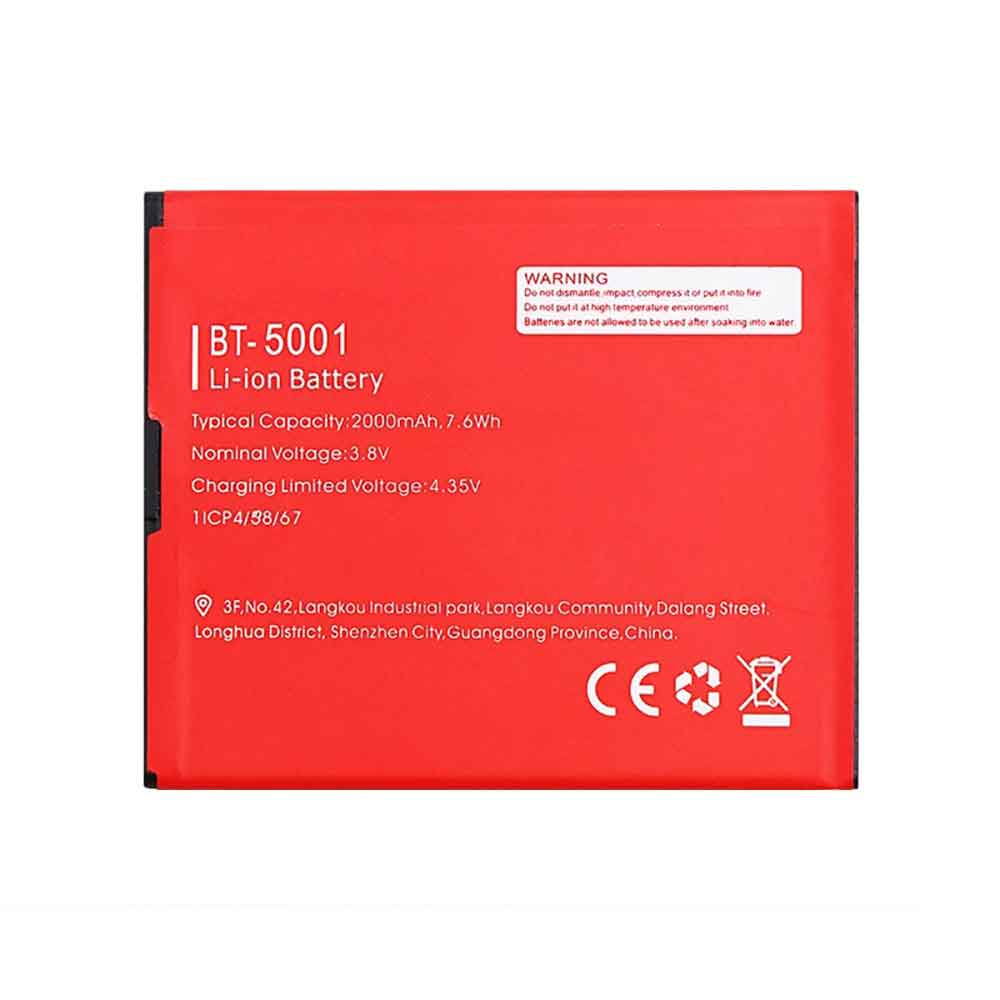 3.8V 4.35V 2000MAH/7.6WH BT-5001 Smartphone Battery for Leagoo Z6