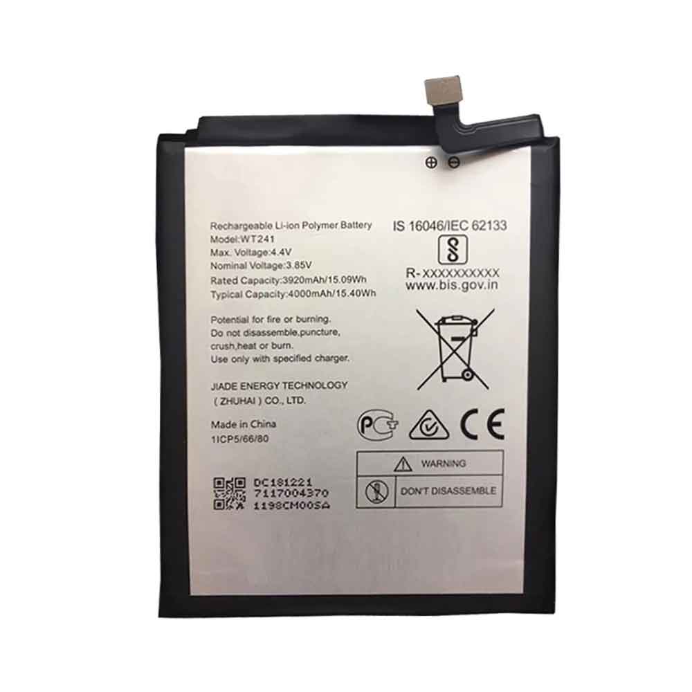 3.85V 4.4V 3920MAH/15.09WH WT241 Smartphone Battery for Nokia 3V