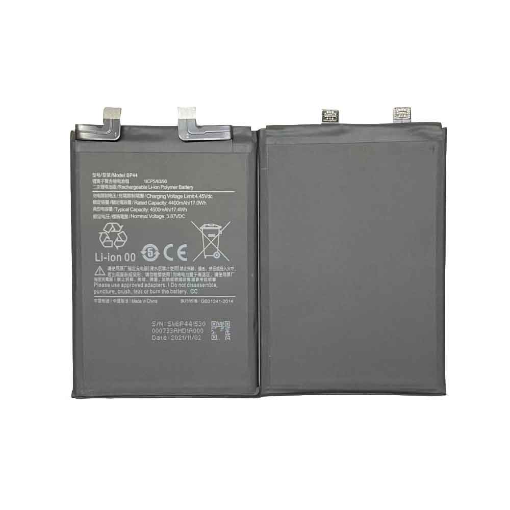 3.87V 4.45V 4500mAh/17.4WH BP44 Smartphone Battery for Xiaomi CIVI