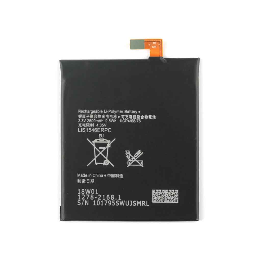 3.8V 4.35V 2500MAH/9.5Wh LIS1546ERPC Smartphone Battery for Sony Xperia C3 S55T S55U