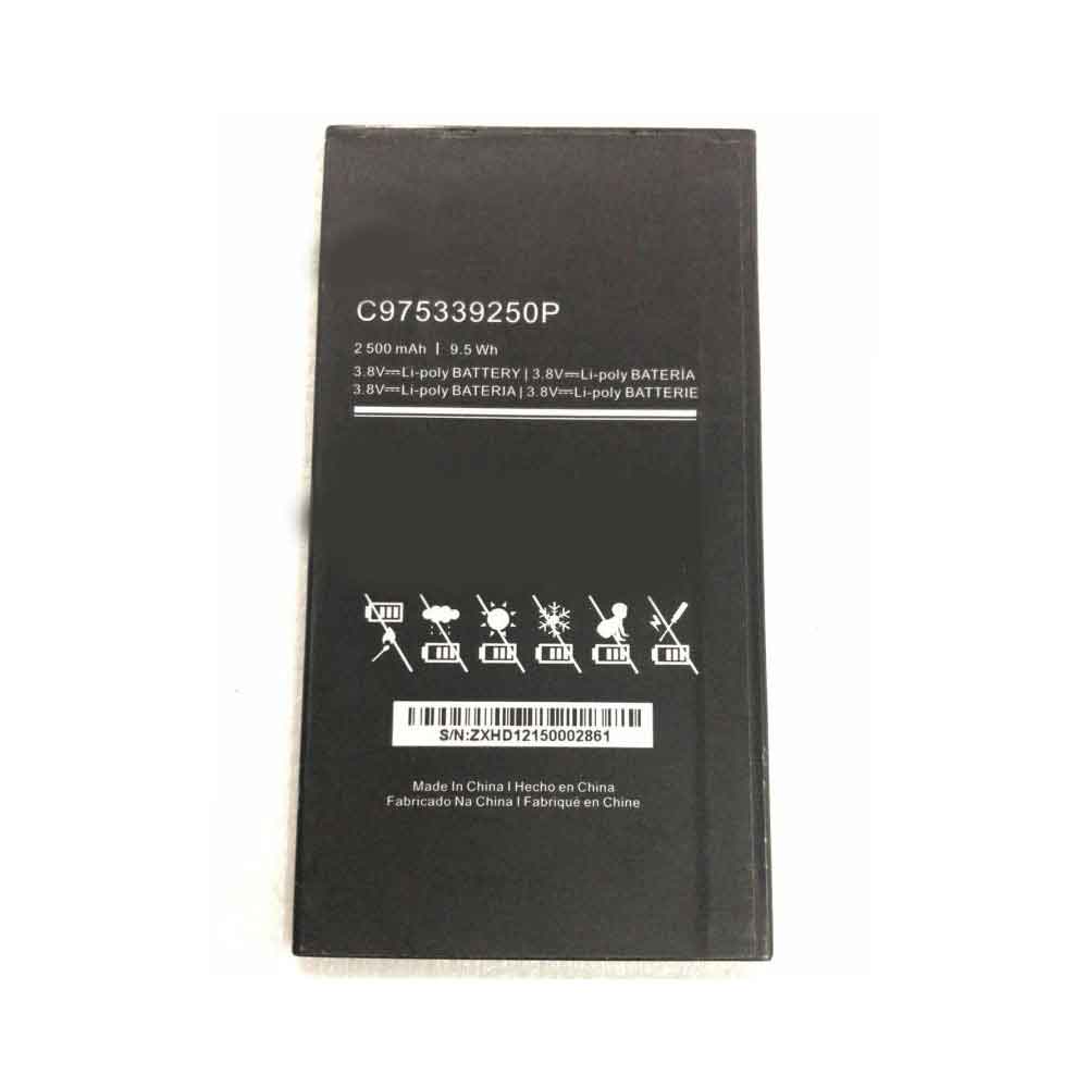 3.8V 2500mAh/9.5WH C975339250P Smartphone Battery for BLU C975339250P