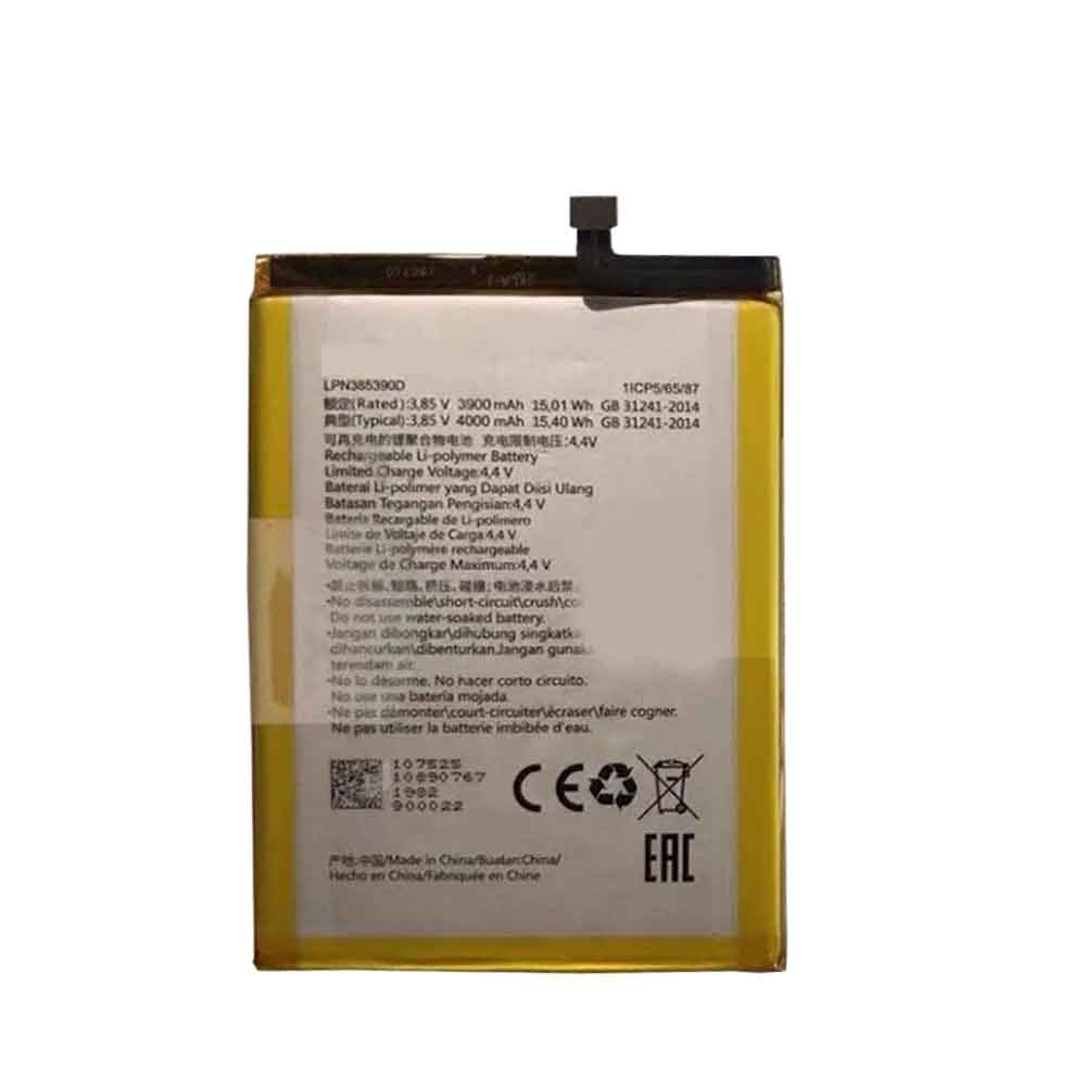3.85V 4.4V 4000mAh/15.40WH LPN385390D Smartphone Battery for Hisense LPN385390D