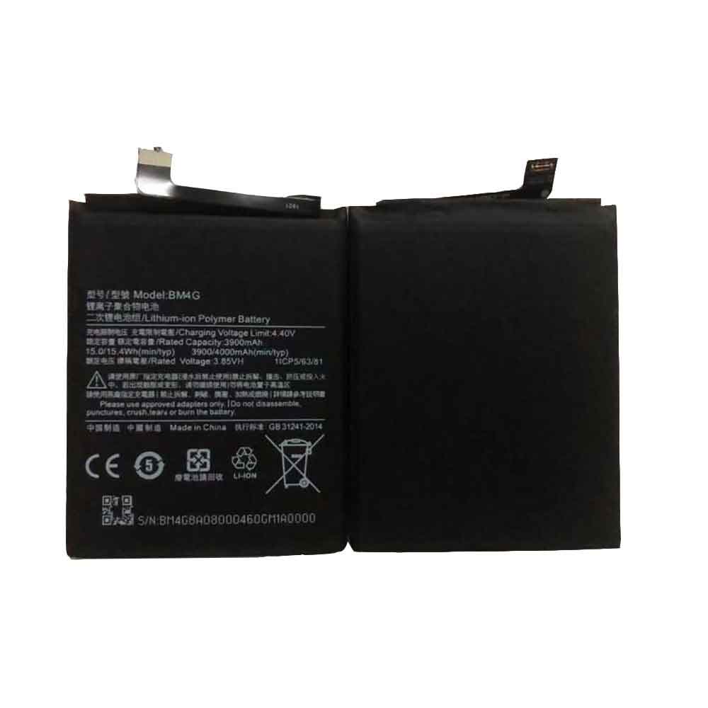 3.85V 4.4V 4000mAh/15.4WH BM4G Smartphone Battery for Xiaomi BM4G