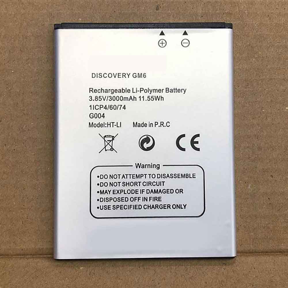3.85V 3000mAh 11.55WH HT-LI Electronic Batteries for General GM6