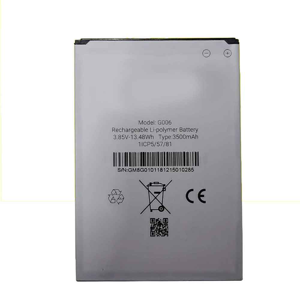 3.85V 3500mAh 13.48WH G006 Electronic Batteries for General G006