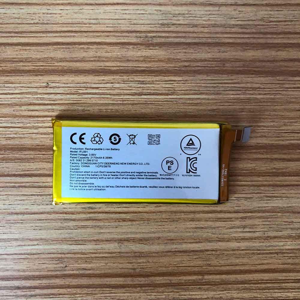 3.85V 2170mAh 8.35WH IFL001 Electronic Batteries for General Translator 2.0