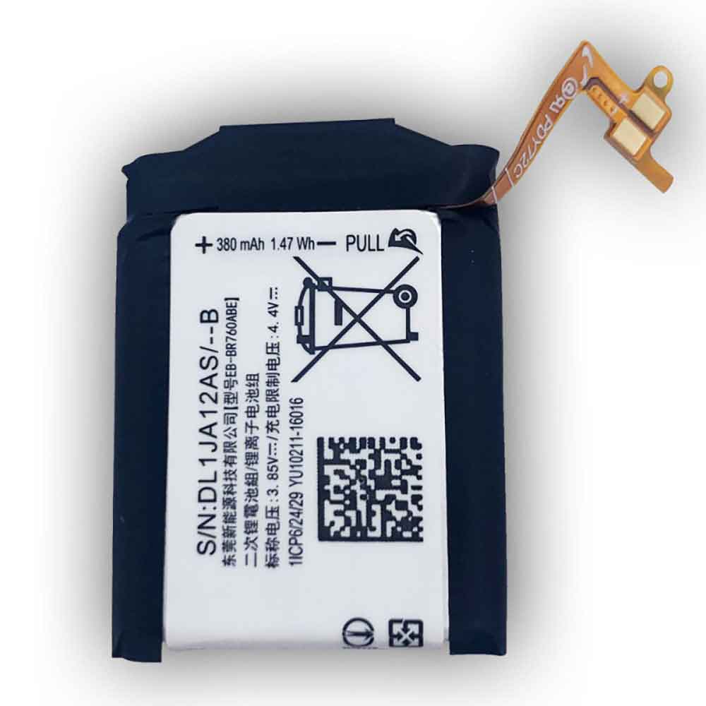 3.85V 4.4V 380mAh 1.47WH Samsung Gear S3 Frontier / Classic SM-R760 46mm Replacement Battery