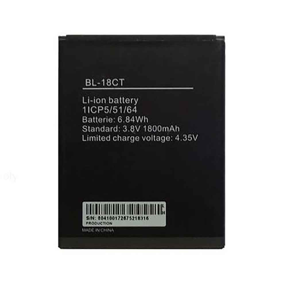 3.8V 4.35V 1800mAh/6.84WH BL-18CT Smartphone Battery for Tecno Y4 Y3 R5 J5