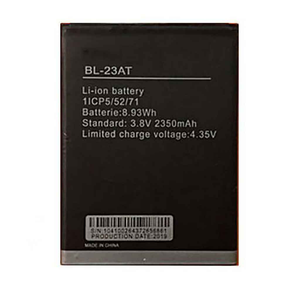 3.8V 4.35V 2350mAh/8.93WH BL-23AT Smartphone Battery for Tecno L-23AT