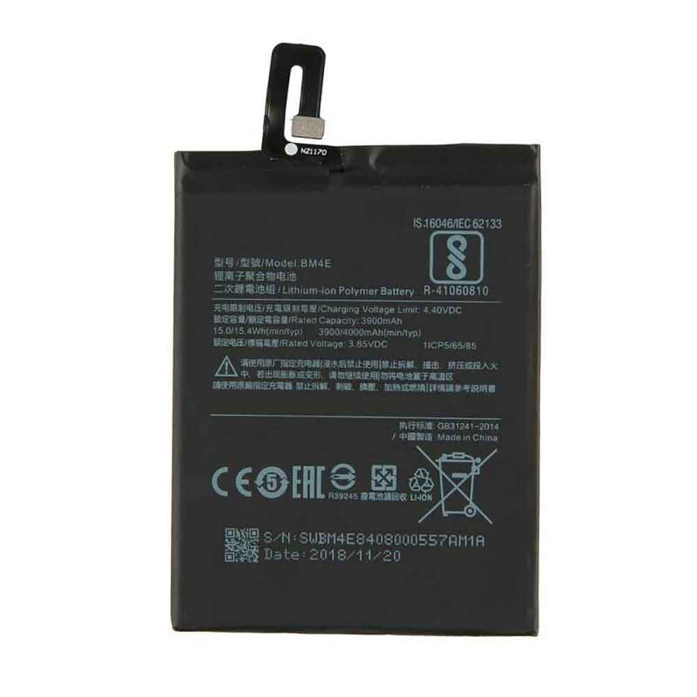 3.85V 4.4V 3900mAh/15.0WH BM4E Smartphone Battery for Xiaomi Mi Pocophone F1 POCO F1