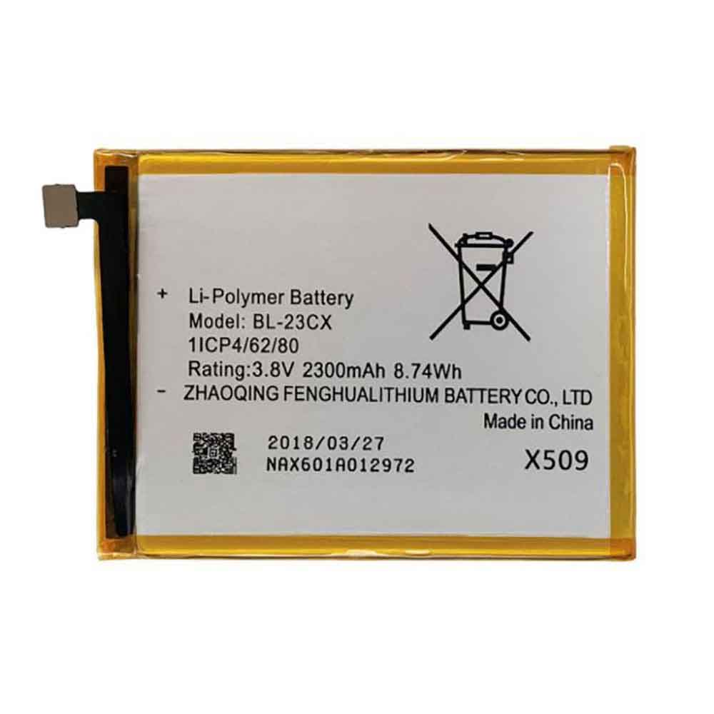 3.8V 2300mAh/8.74WH BL-23CX Smartphone Battery for Infinix X509/Zero 2