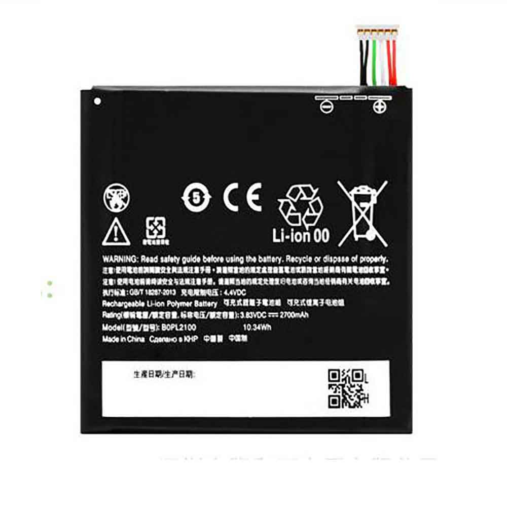 3.83V 4.4V 2700MAH/10.34Wh B0PL2100 Smartphone Battery for HTC Butterfly 3