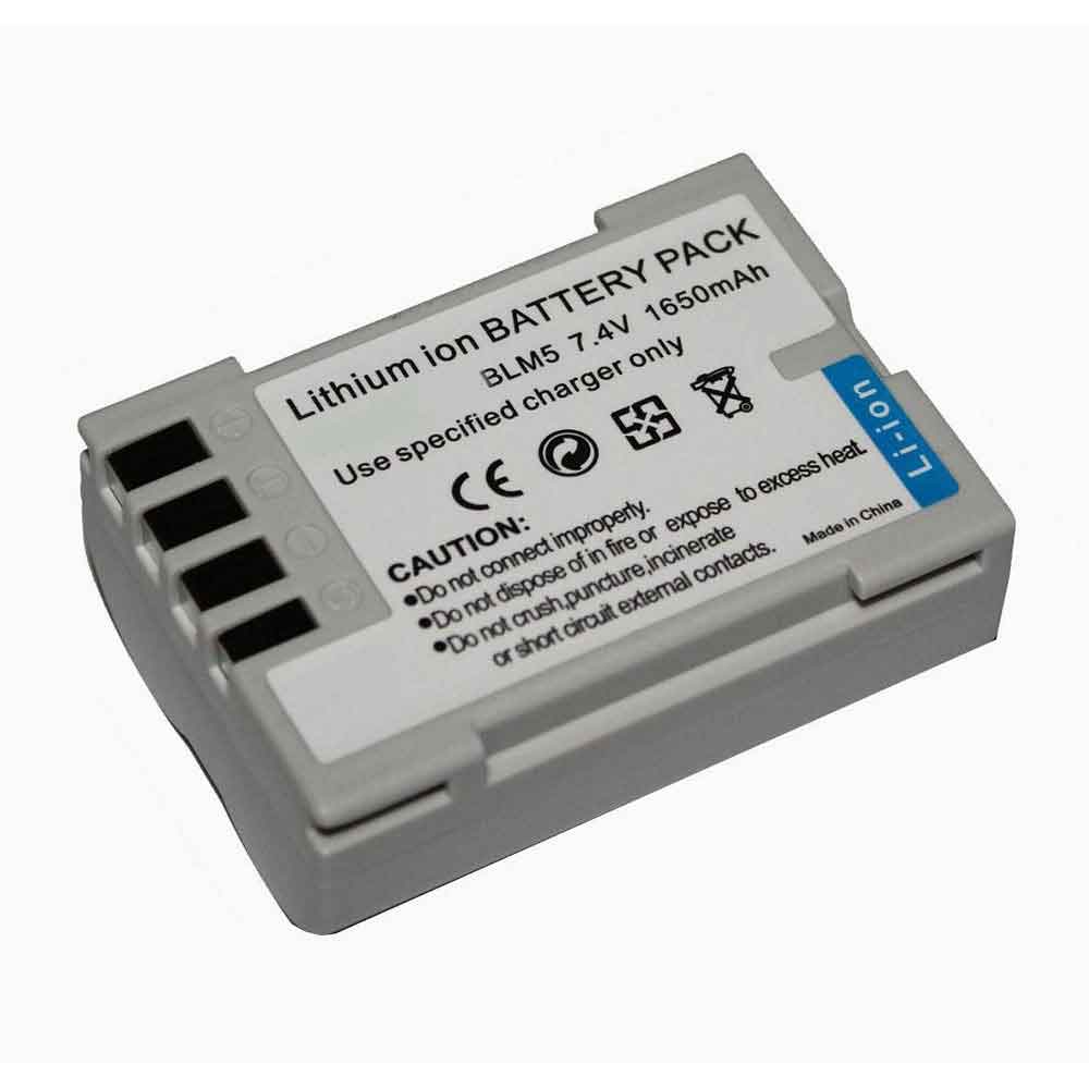 7.4V 1650mAh BLM5 Camera Battery for Olympus E-5 E5