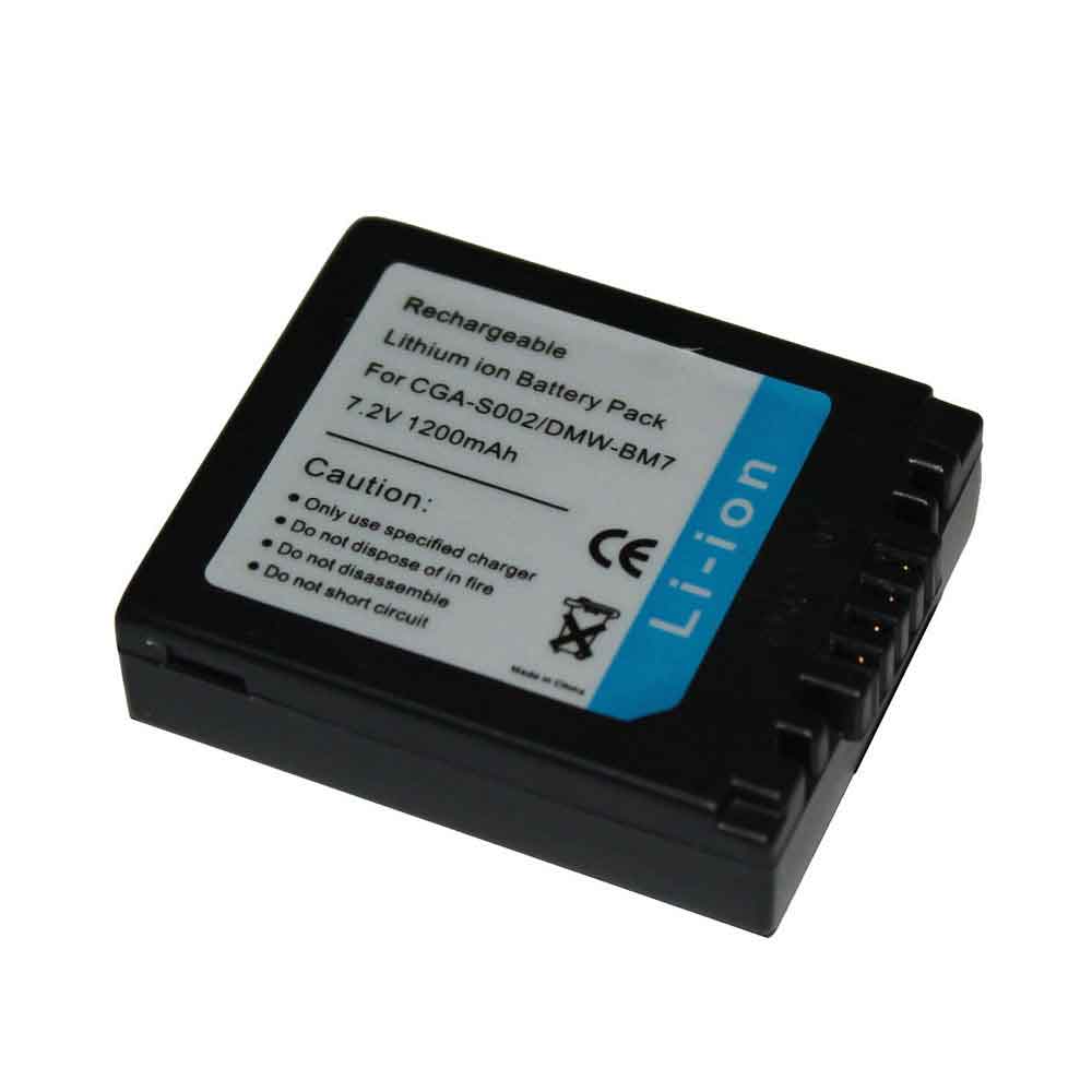 7.2V 1200mAh Panasonic DMC-FZ1 FZ2 FZ4 FZ5 FZ10 FZ20 Replacement Battery