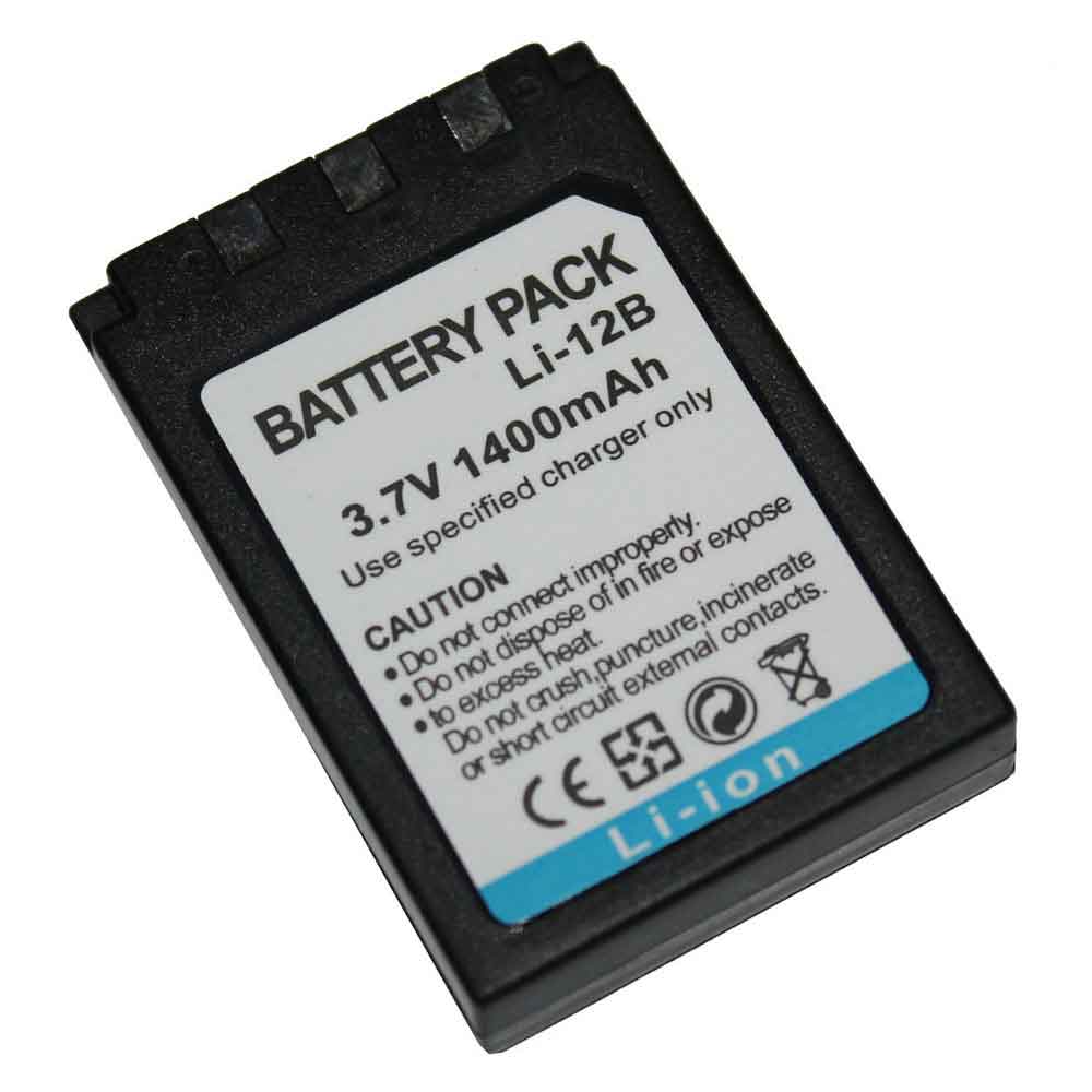 3.7V 1400mAh LI-12B Camera Battery for Olympus u300 C-50 C-60 C-70 C-760 C-770