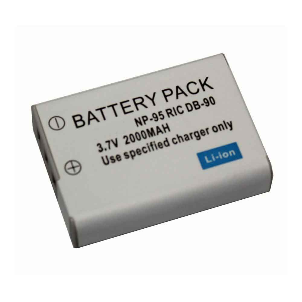 3.7V 2000mAh NP-95 Camera Battery for Fujitsu DB-90 F30 F31fd REAL 3D W1 GXR