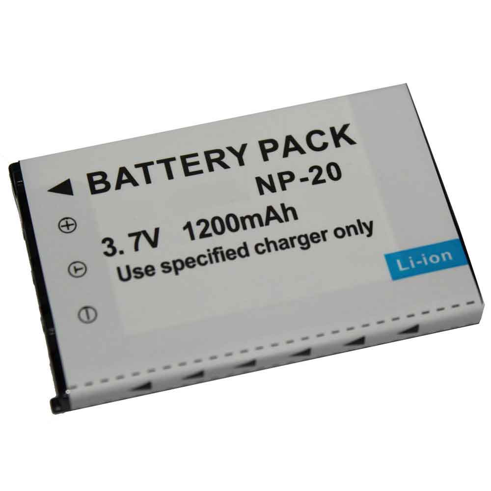 3.7V 1200mAh NP-20 Camera Battery for Casio S600 Z5 S770 Z60 Z70 NP-20DBA