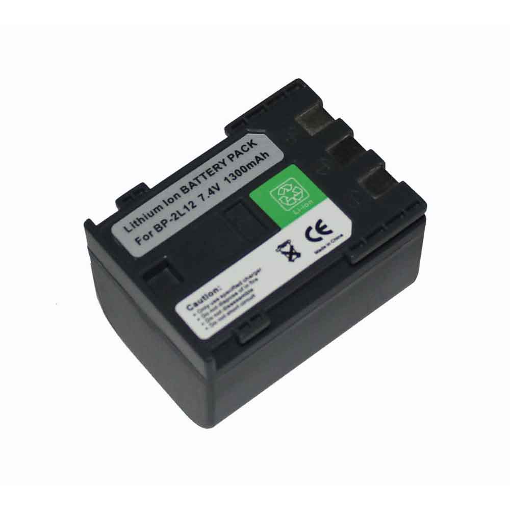 7.4V 1300mAh BP-2L12 Camera Battery for Canon HV20 MV800i