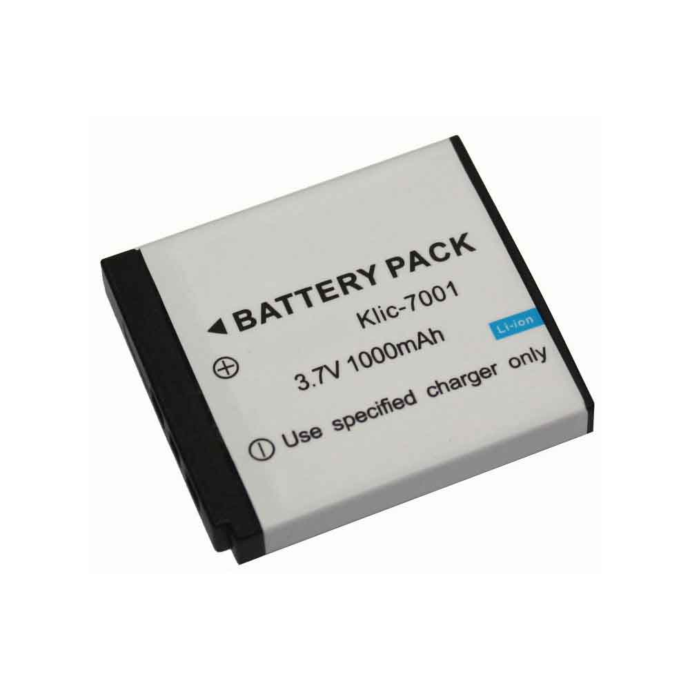 3.7V 1000mAh KLIC-7001 Camera Battery for Kodak V705 M340 M853 M1063 M320 V550
