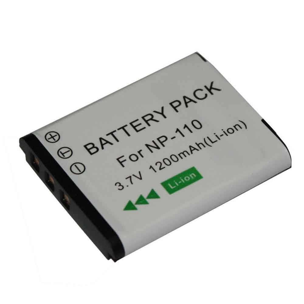 3.7V 1200mAh NP-110 Camera Battery for Casio EX-Z2200 EX-Z2300 EX-Z3000 EX-ZR20